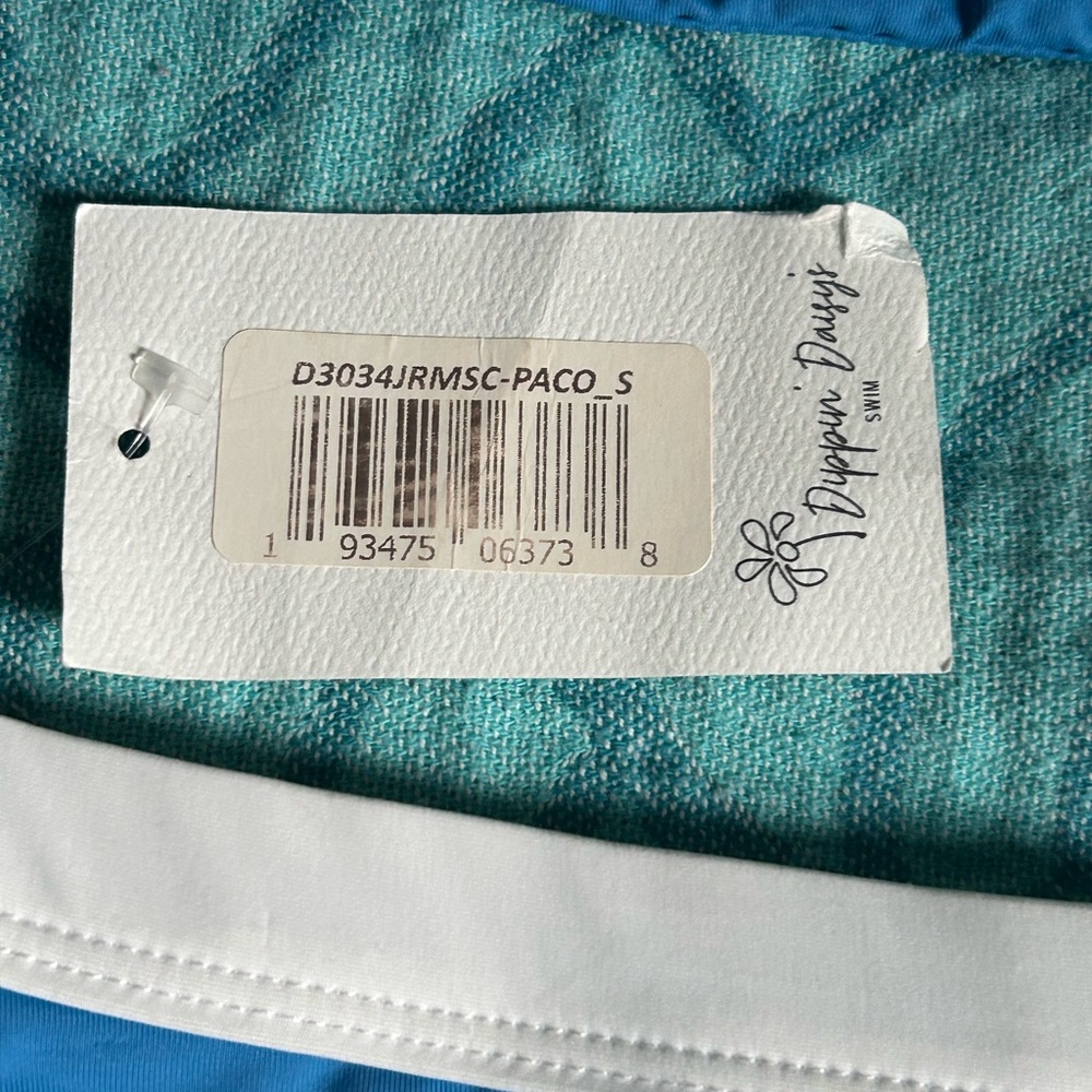 Dippin' Daisy's Bandeau Top New Cheeky Bikini Bottom Swimwear Set - Picture 7 of 15